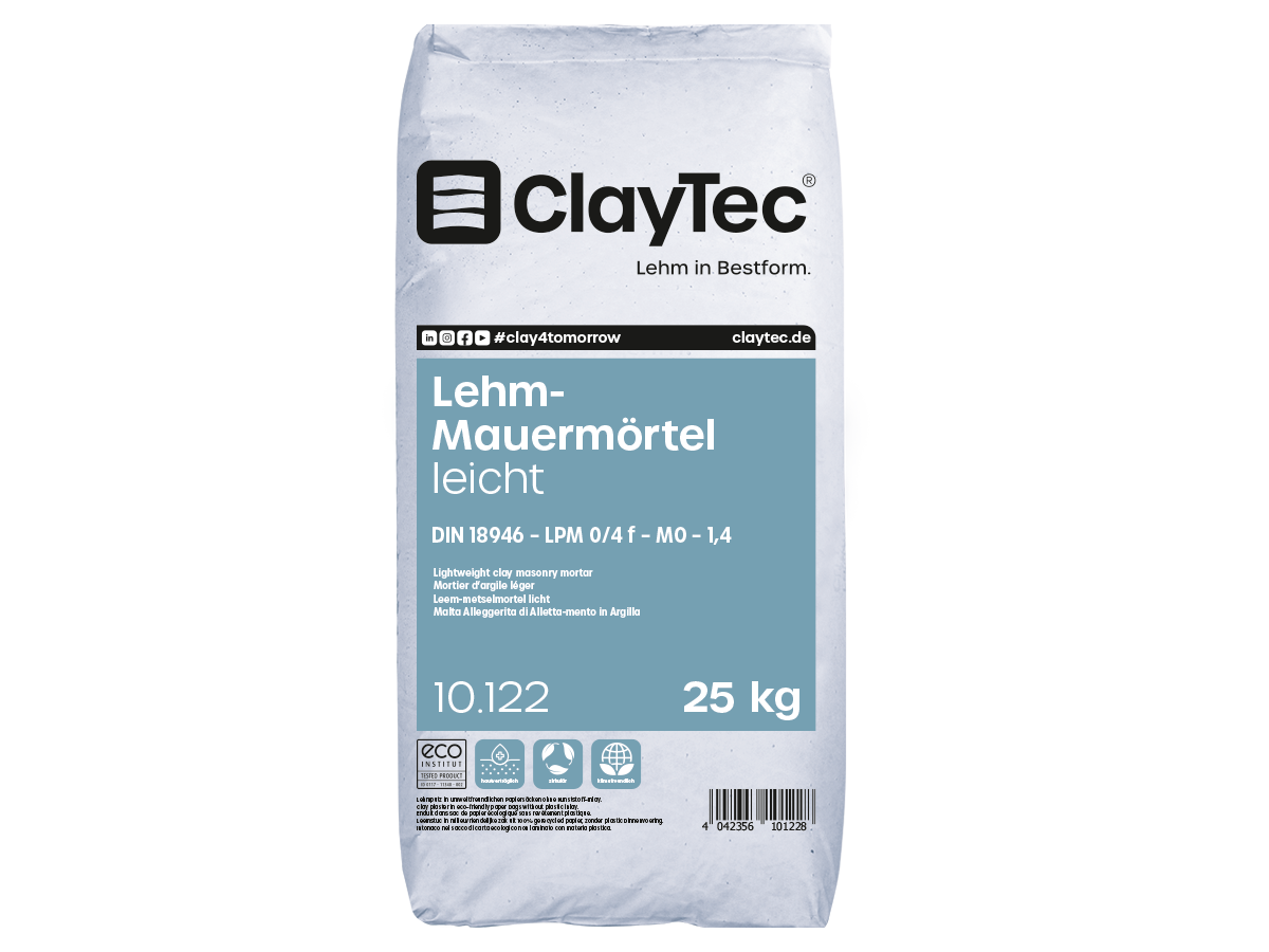 Lehm Mauermörtel leicht